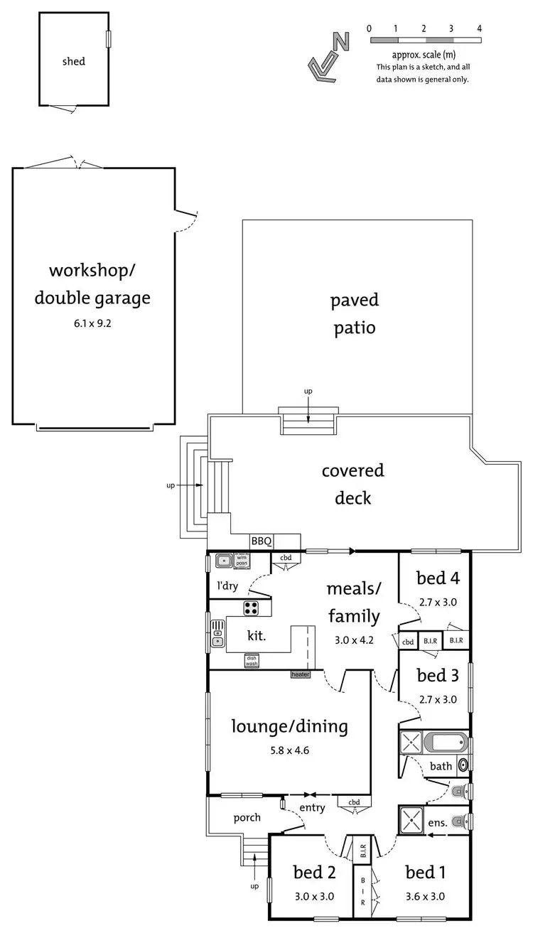 Floorplan of Homely house listing, 13 Joroma Place, Wonga Park VIC 3115