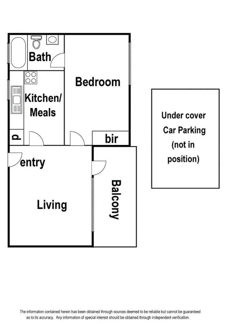 Floorplan of Homely apartment listing, 3/171 Kent Street, Ascot Vale VIC 3032