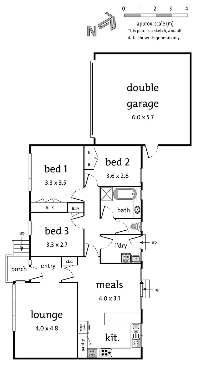 Floorplan of Homely unit listing, 5/48 Thomas Street, Doncaster East VIC 3109