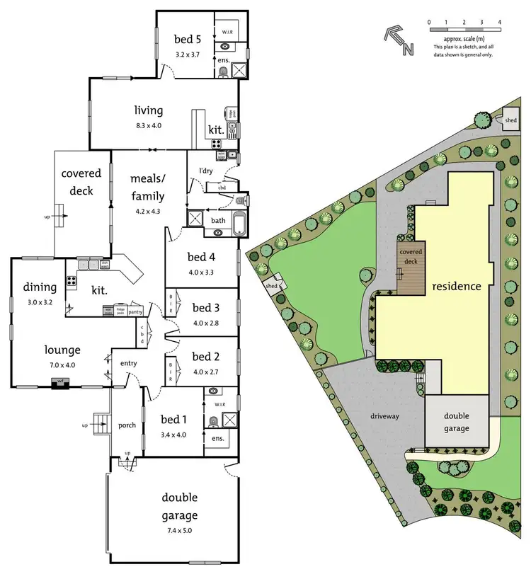 Floorplan of Homely house listing, 3 Tugan Place, Ringwood North VIC 3134