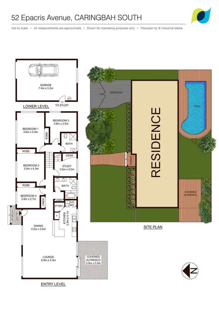 Floorplan of Homely house listing, 52 Epacris Avenue, Caringbah South NSW 2229