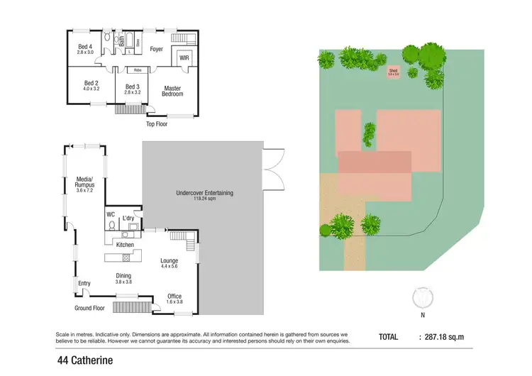 Floorplan of Homely house listing, 44 Catherine Crescent, Kelso QLD 4815