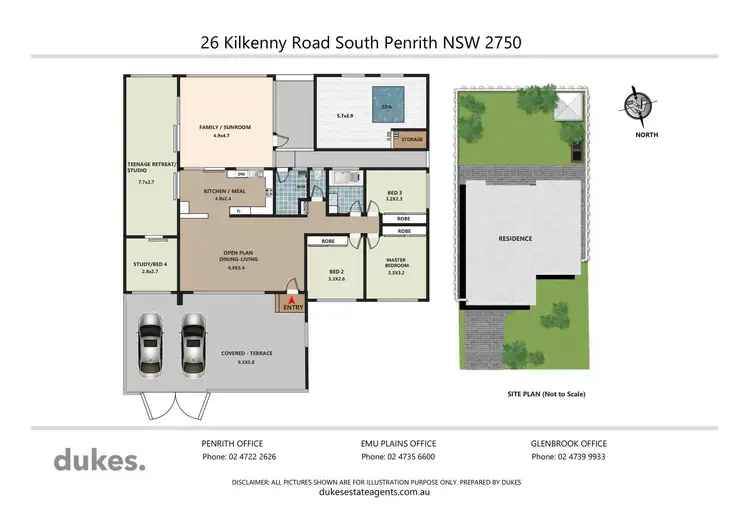 Floorplan of Homely house listing, 26 KILKENNY ROAD, South Penrith NSW 2750