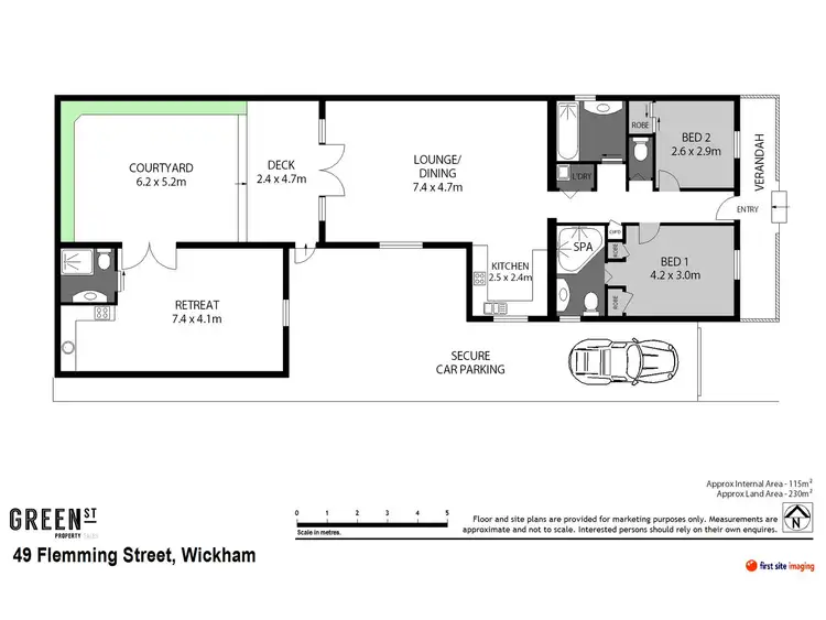 Floorplan of Homely house listing, 49 Fleming Street, Wickham NSW 2293