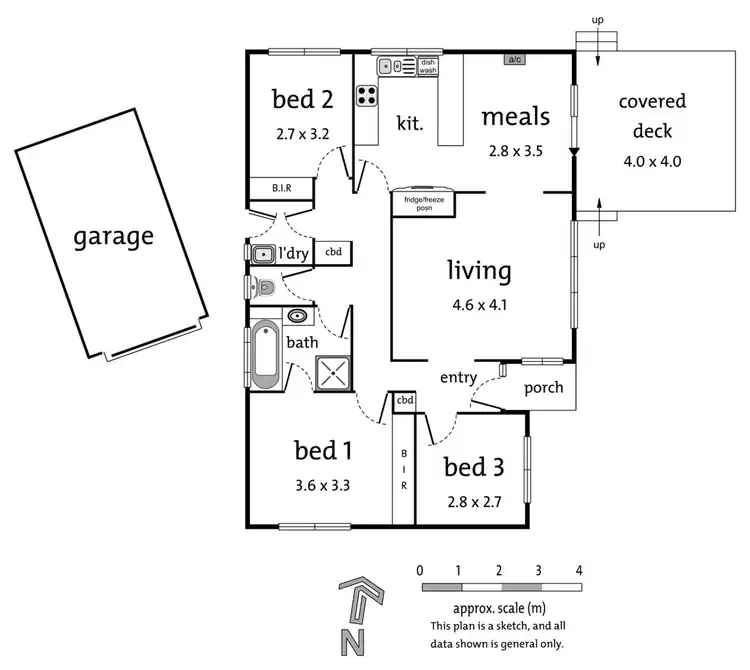 Floorplan of Homely unit listing, 5/144 Mitcham Road, Donvale VIC 3111