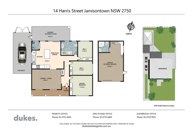 Floorplan of Homely house listing, 14 Harris Street, Jamisontown NSW 2750