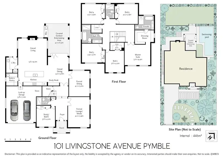 Floorplan of Homely house listing, 101 Livingstone Avenue, Pymble NSW 2073