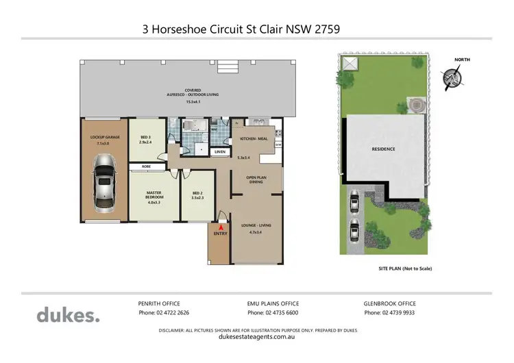 Floorplan of Homely house listing, 3 Horseshoe Circuit, St Clair NSW 2759