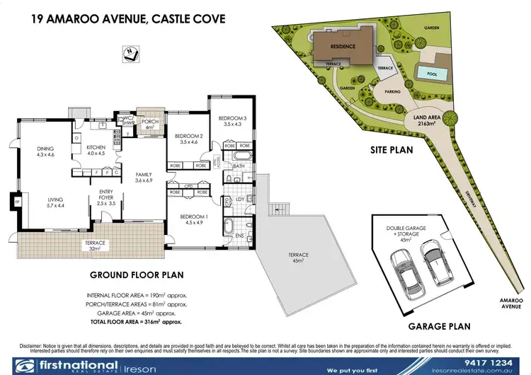 Floorplan of Homely house listing, 19 Amaroo Avenue, Castle Cove NSW 2069