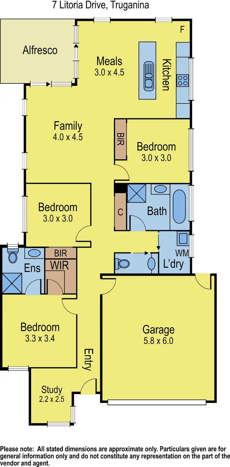 Floorplan of Homely house listing, 7 Litoria Drive, Truganina VIC 3029