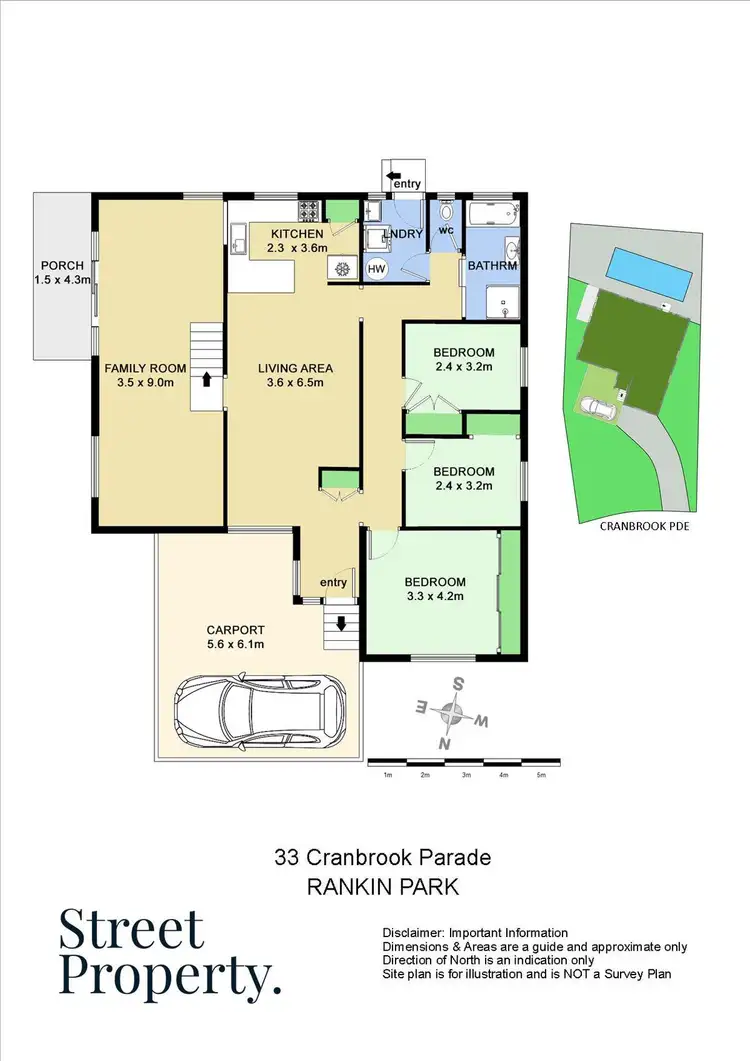 Floorplan of Homely house listing, 33 Cranbrook Parade, Rankin Park NSW 2287