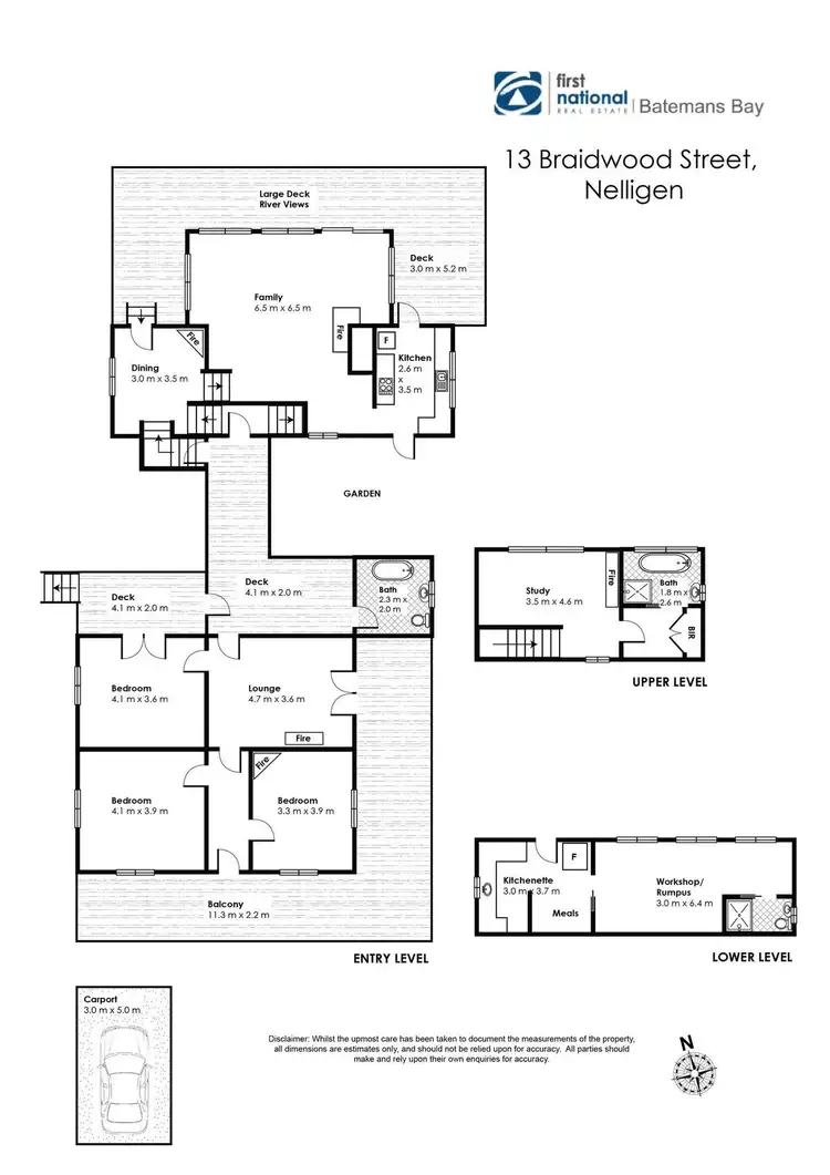 Floorplan of Homely house listing, 13 Braidwood Street, Nelligen NSW 2536