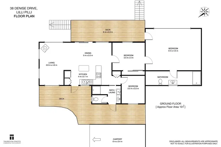 Floorplan of Homely house listing, 38 Denise Drive, Lilli Pilli NSW 2536