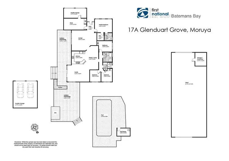 Floorplan of Homely house listing, 17A Glenduart Grove, Moruya NSW 2537