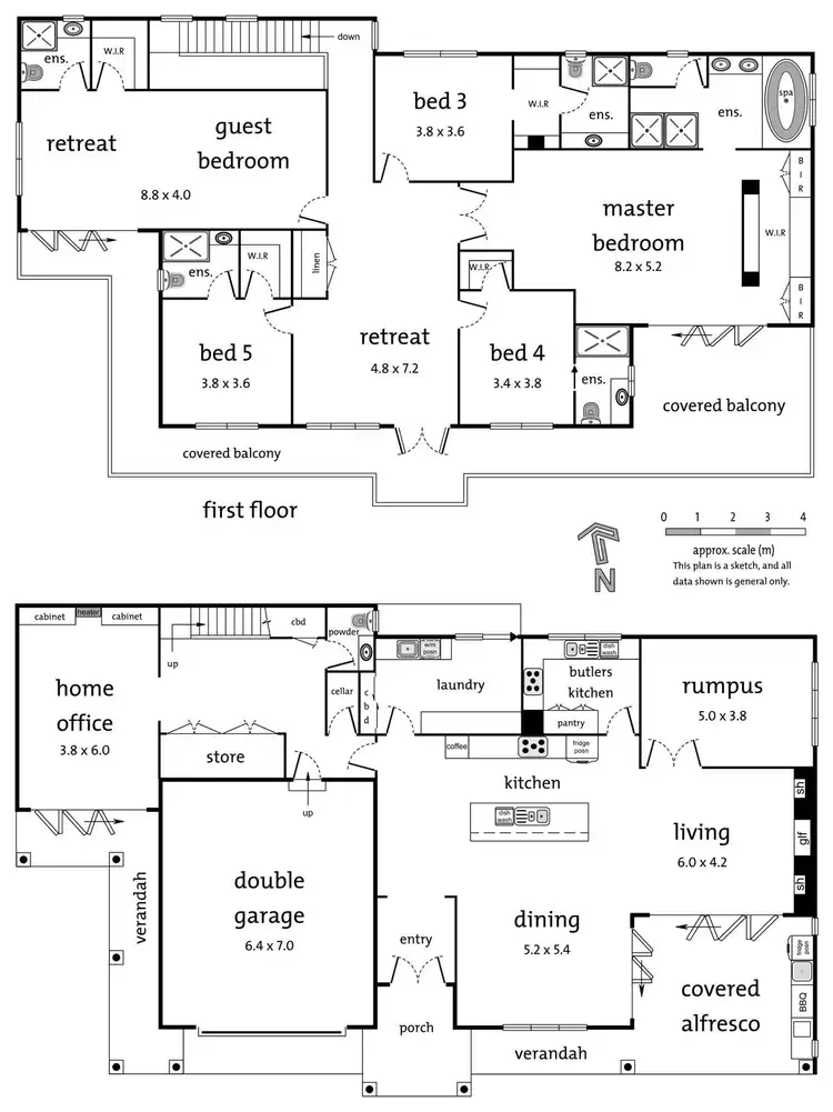 Floorplan of Homely house listing, 7 Homebush Court, Ringwood East VIC 3135