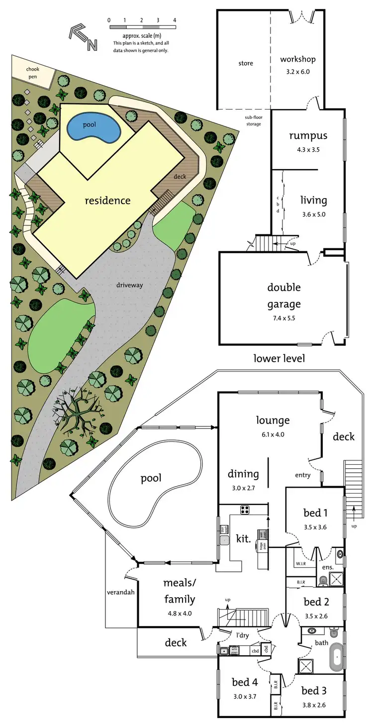 Floorplan of Homely house listing, 2 Rex Court, Ringwood East VIC 3135