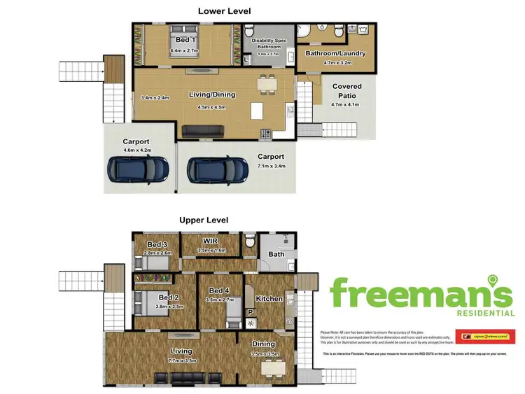 Floorplan of Homely house listing, 63 Scott Street, Bungalow QLD 4870