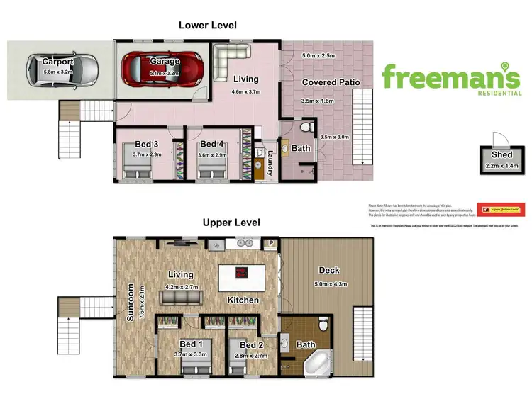 Floorplan of Homely house listing, 14 Lumley Street, Parramatta Park QLD 4870