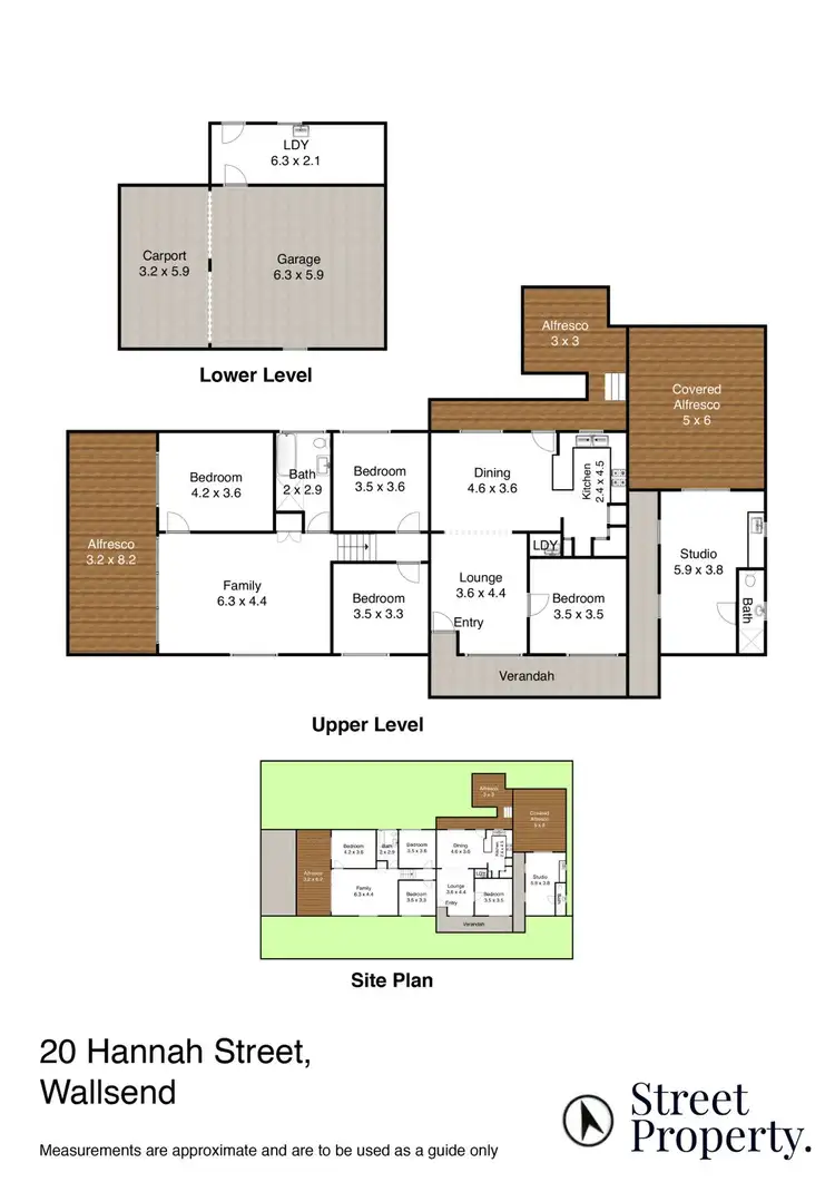 Floorplan of Homely house listing, 20 Hannah Street, Wallsend NSW 2287