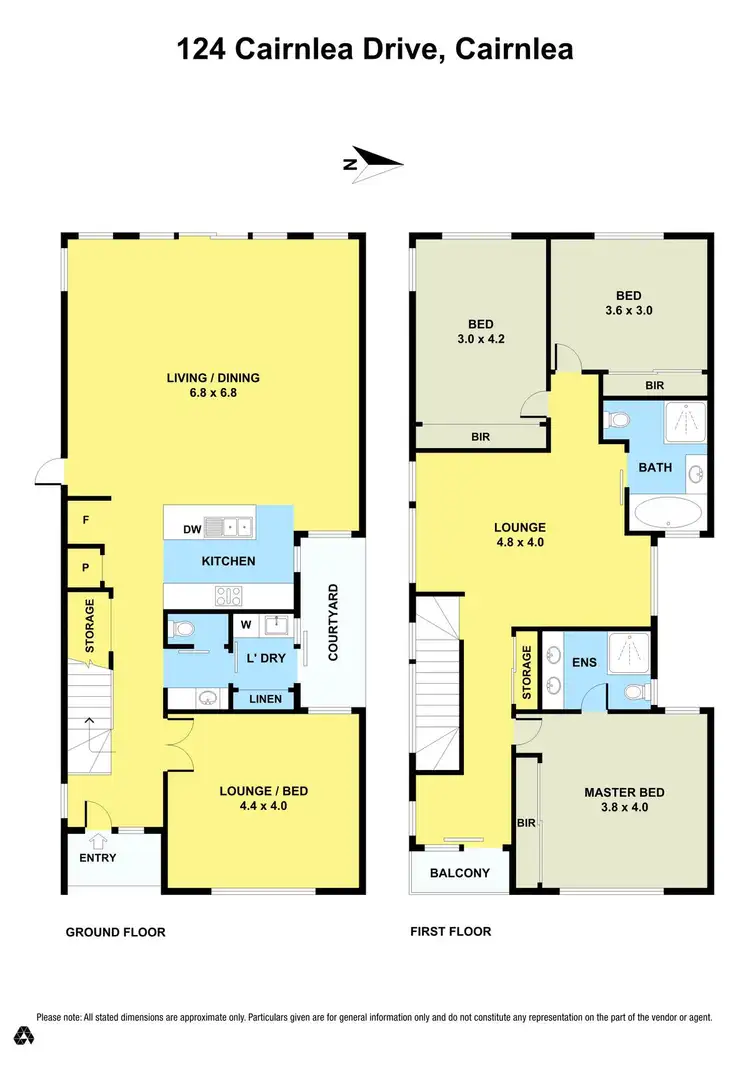 Floorplan of Homely house listing, 124 Cairnlea Drive, Cairnlea VIC 3023