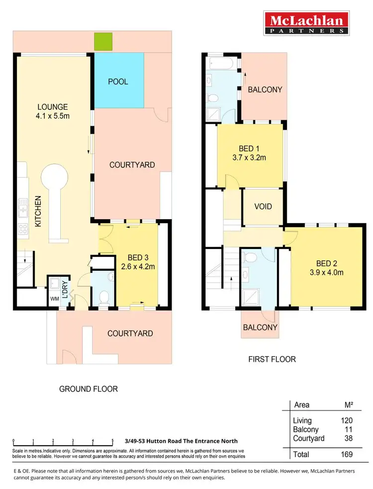 Floorplan of Homely villa listing, 3/49-53 Hutton Road, The Entrance North NSW 2261