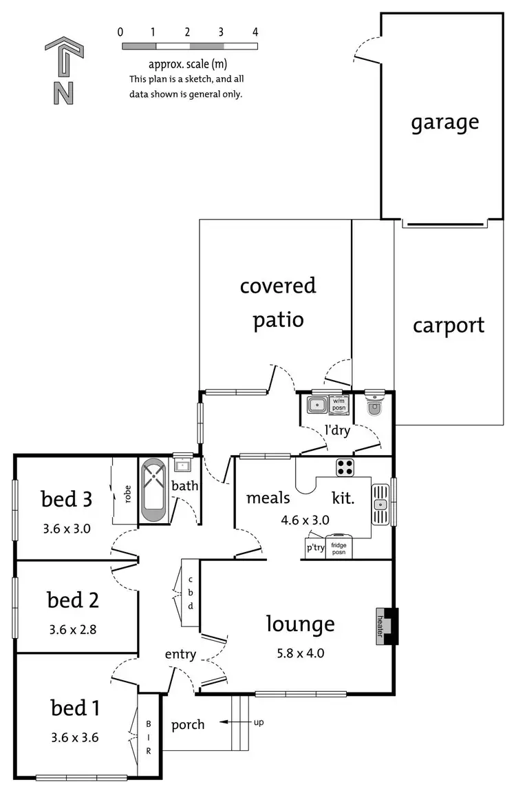 Floorplan of Homely house listing, 17 Erica Crescent, Heathmont VIC 3135