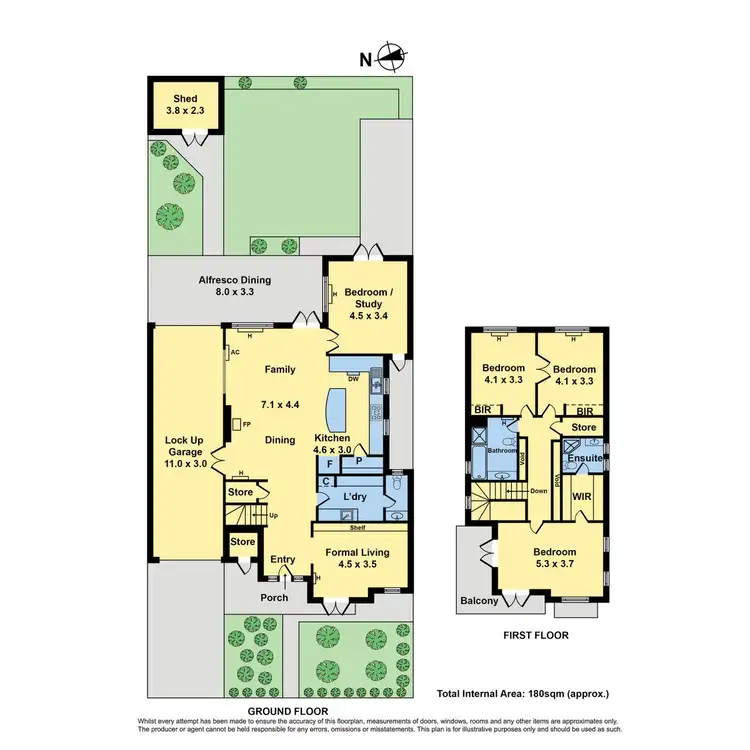 Floorplan of Homely house listing, 6 Saltwater Crescent, Maribyrnong VIC 3032