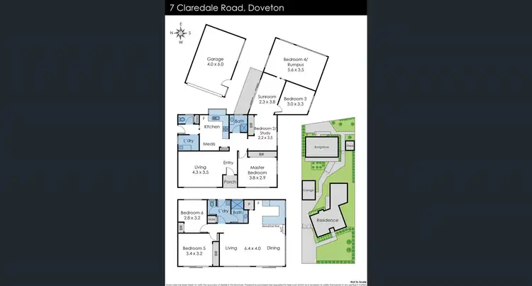 Floorplan of Homely house listing, 7 Claredale Road, Doveton VIC 3177