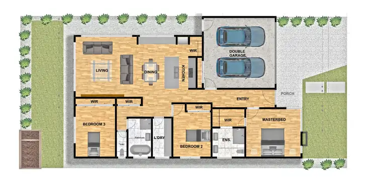 Floorplan of Homely house listing, 23 Mountleigh Circuit, Craigieburn VIC 3064