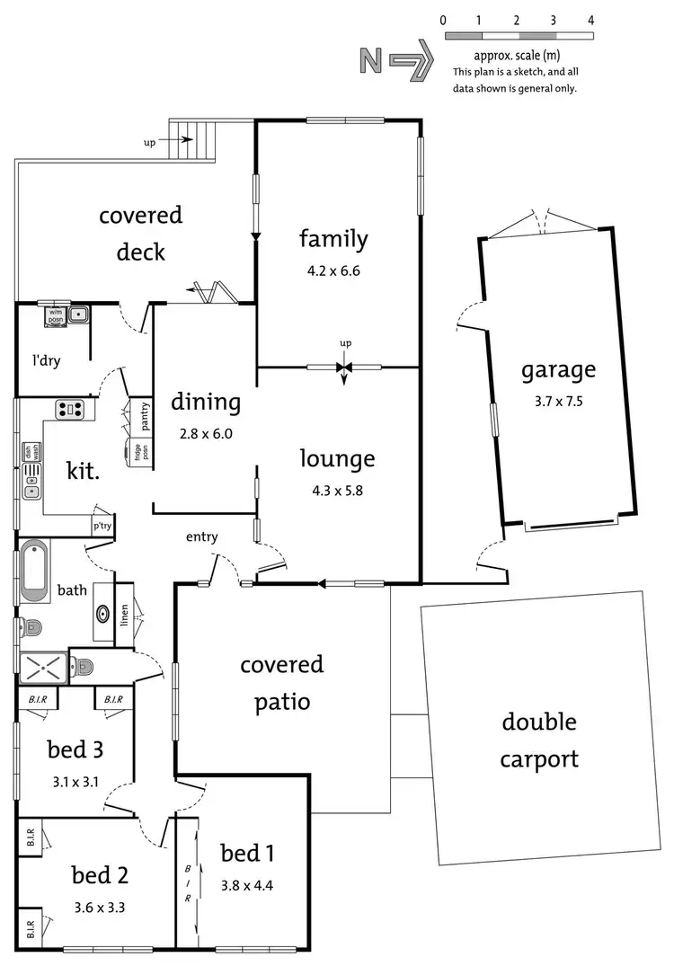 Floorplan of Homely house listing, 10 Vogue Avenue, Vermont South VIC 3133