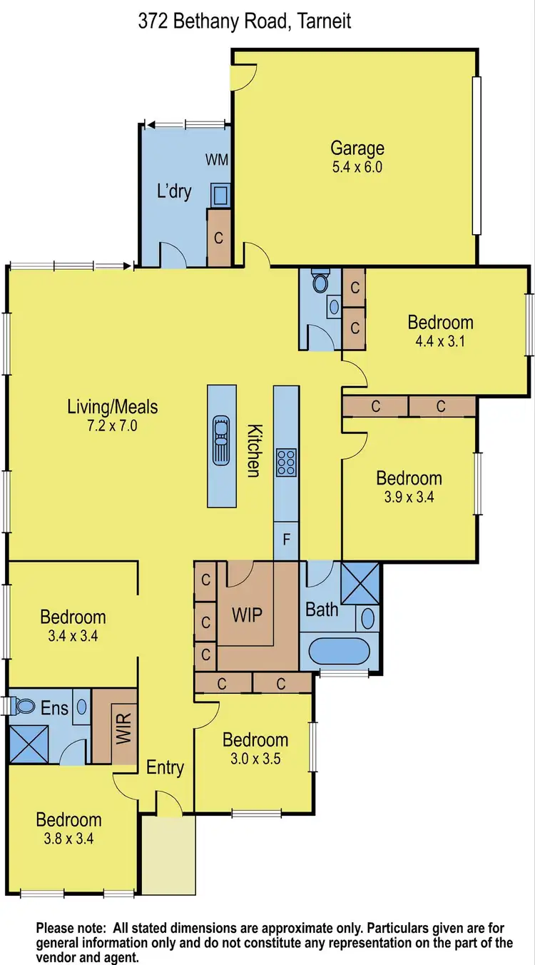 Floorplan of Homely house listing, 372 Bethany Road, Tarneit VIC 3029