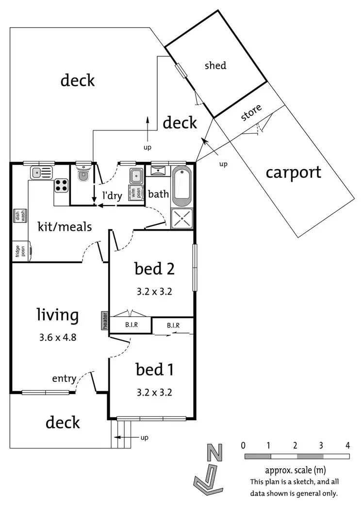 Floorplan of Homely house listing, 32 Orient Avenue, Mitcham VIC 3132
