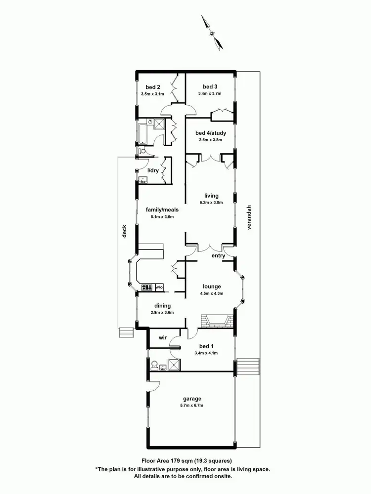 Floorplan of Homely house listing, 10 Ronald Avenue, Selby VIC 3159