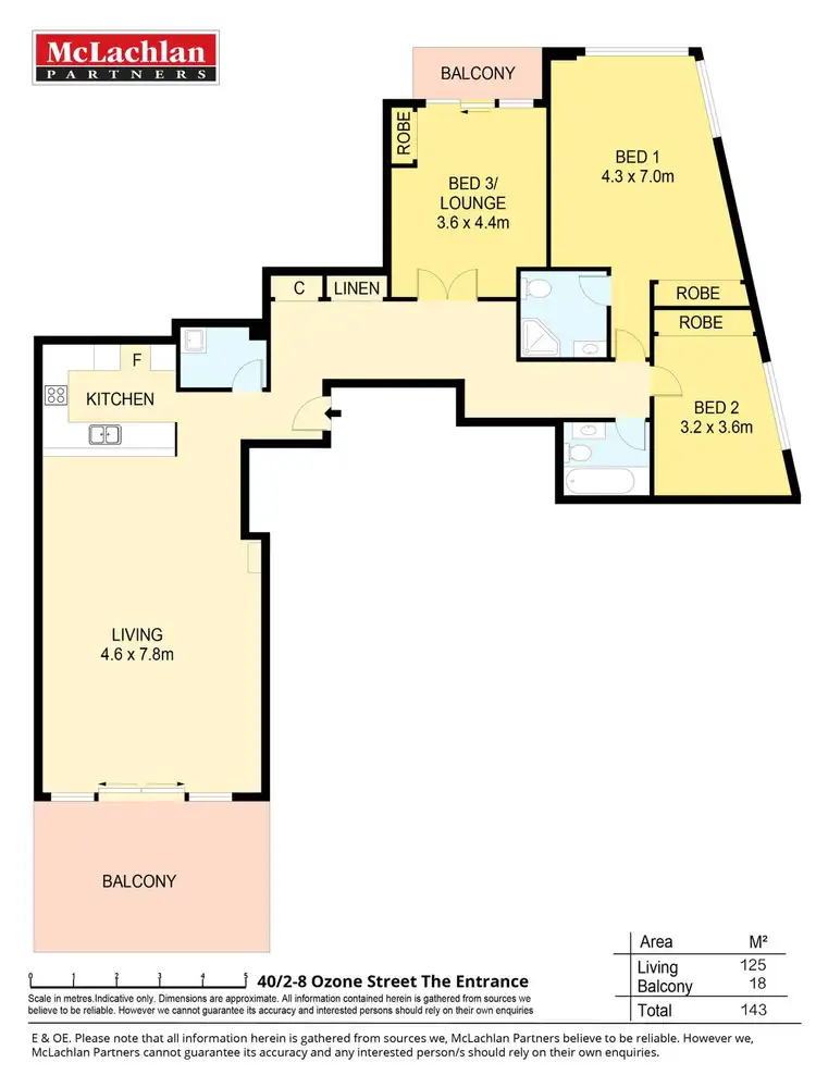 Floorplan of Homely unit listing, 40/2-8 Ozone Street, The Entrance NSW 2261