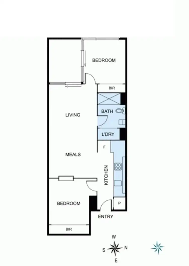 Floorplan of Homely apartment listing, 211/30 Burnley Street, Richmond VIC 3121