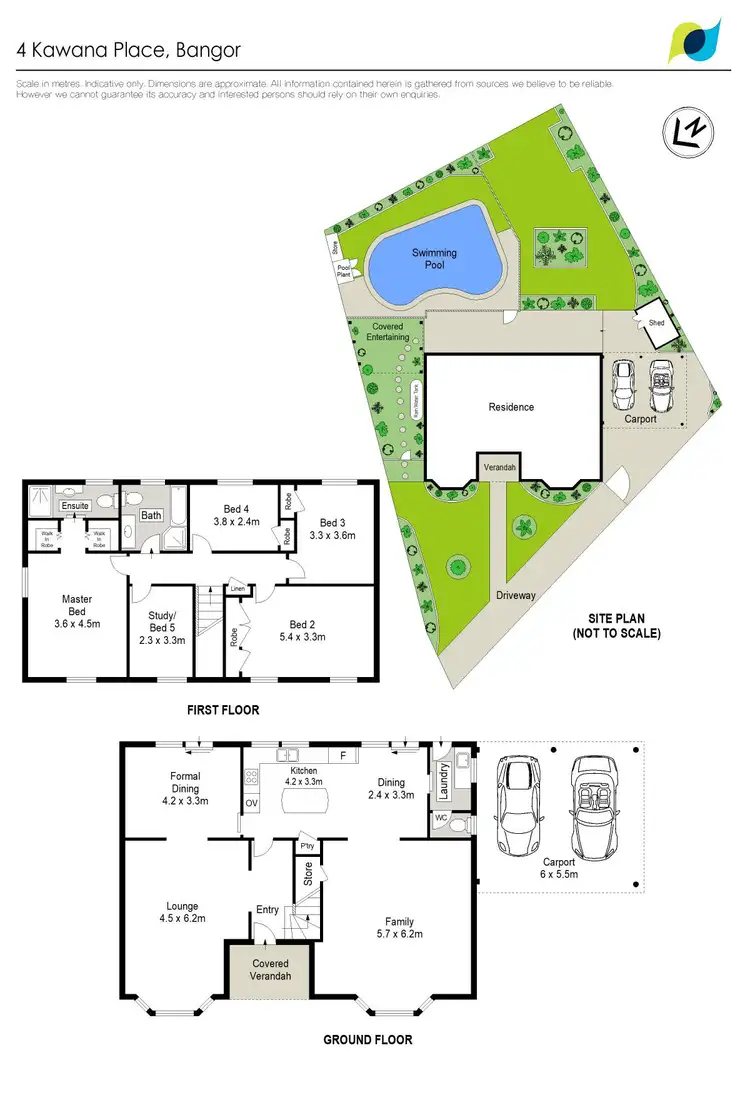 Floorplan of Homely house listing, 4 Kawana Place, Bangor NSW 2234