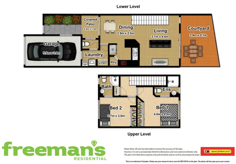 Floorplan of Homely unit listing, 14/11-19 Stratford Parade, Stratford QLD 4870