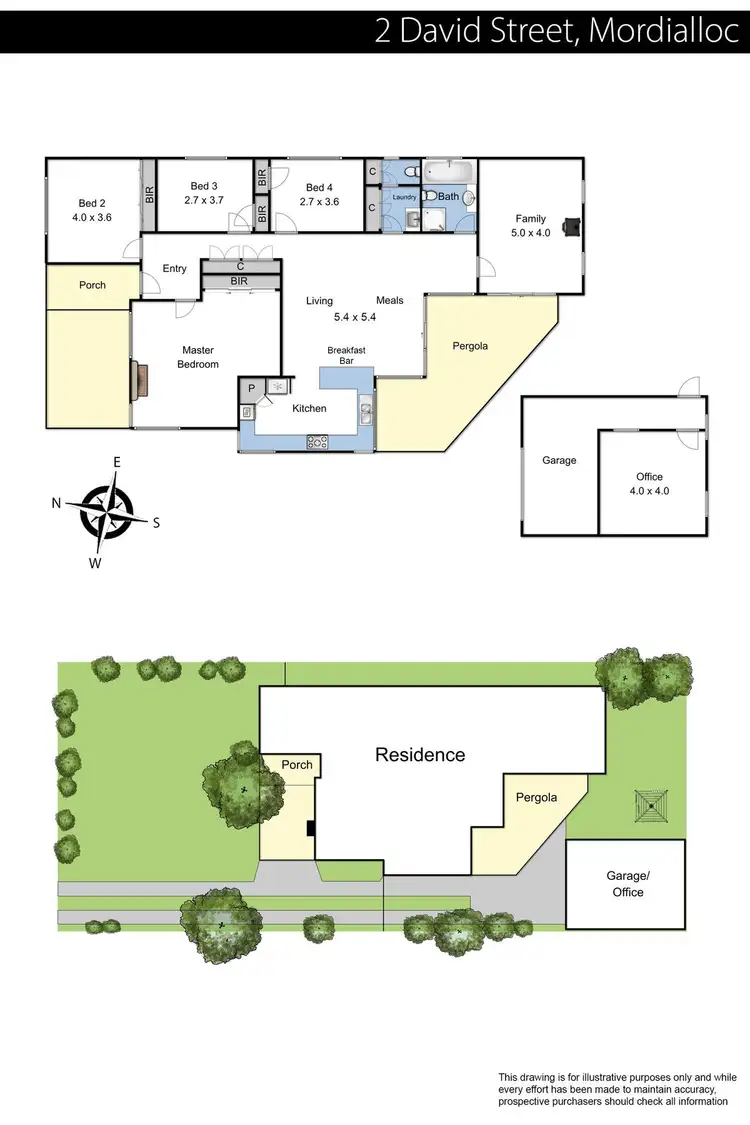 Floorplan of Homely house listing, 2 David Street, Mordialloc VIC 3195