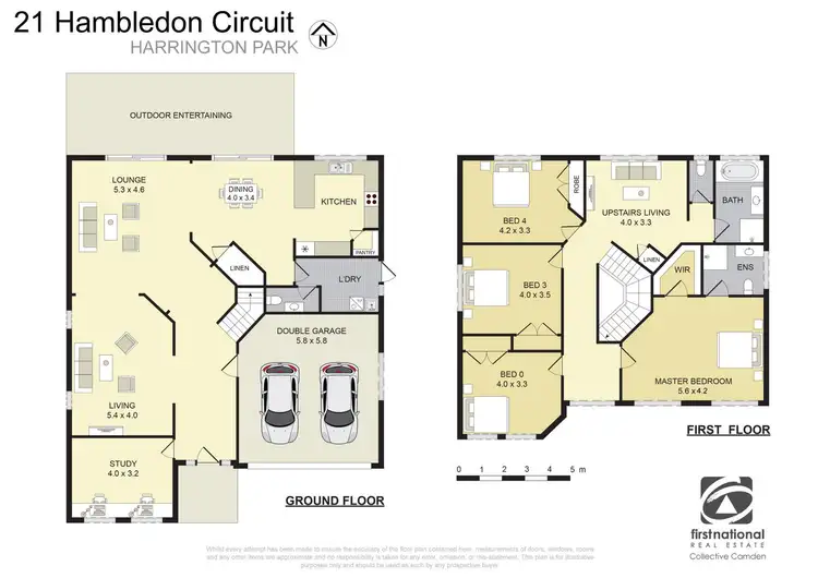 Floorplan of Homely house listing, 21 Hambledon Circuit, Harrington Park NSW 2567