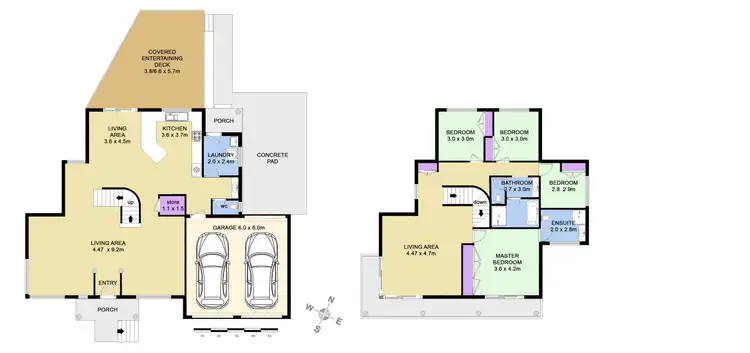 Floorplan of Homely house listing, 23 Sea Scape Drive, Redhead NSW 2290