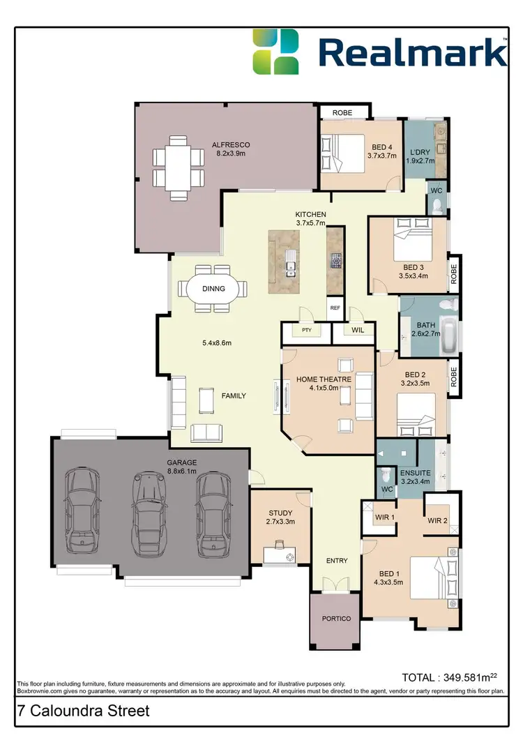 Floorplan of Homely house listing, 7 Caloundra Street, Secret Harbour WA 6173