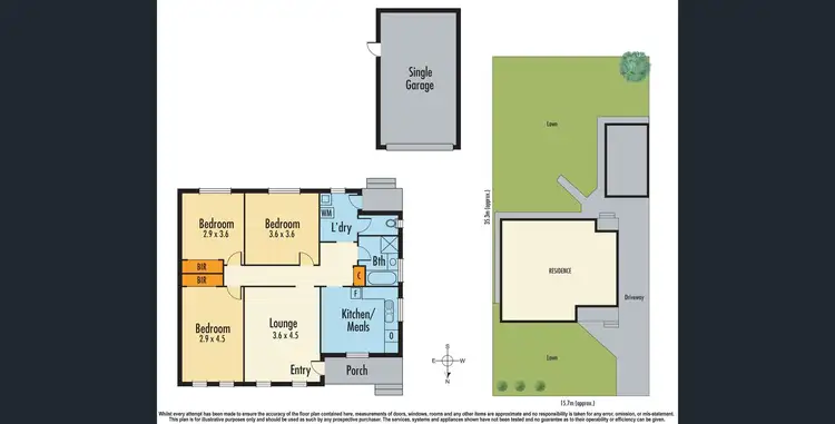 Floorplan of Homely house listing, 25 Bracknell Street, Keysborough VIC 3173