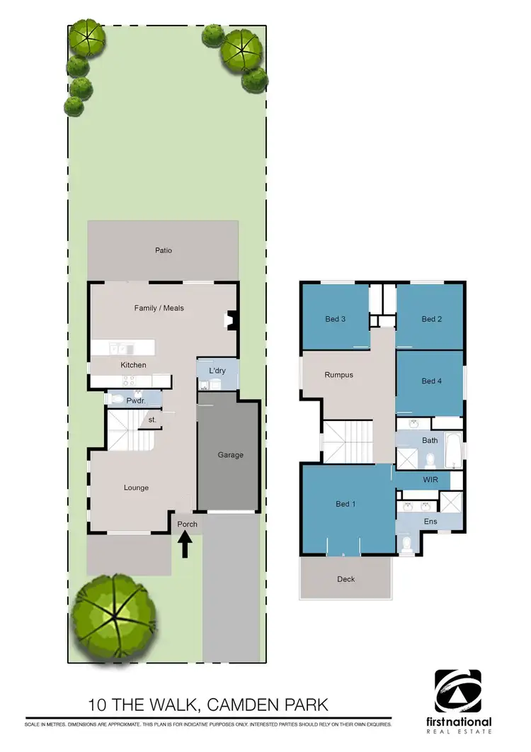 Floorplan of Homely house listing, 10 The Walk, Camden Park NSW 2570