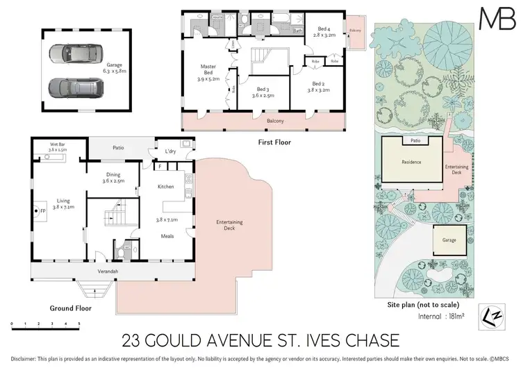 Floorplan of Homely house listing, 23 Gould Avenue, St Ives NSW 2075
