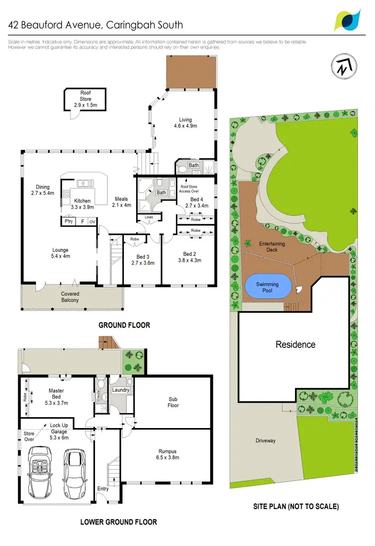 Floorplan of Homely house listing, 42 Beauford Avenue, Caringbah South NSW 2229
