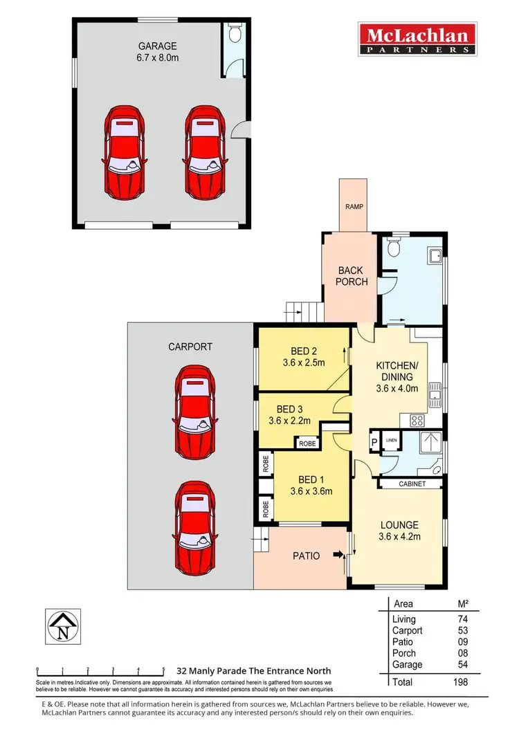 Floorplan of Homely house listing, 32 Manly Parade, The Entrance North NSW 2261