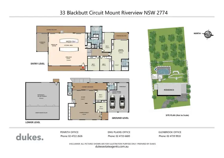Floorplan of Homely house listing, 33 Blackbutt Circle, Mount Riverview NSW 2774