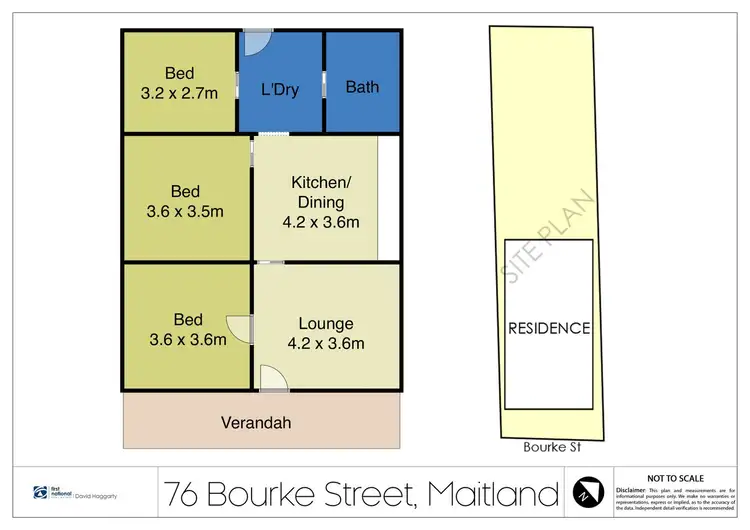 Floorplan of Homely house listing, 76 Bourke Street, Maitland NSW 2320