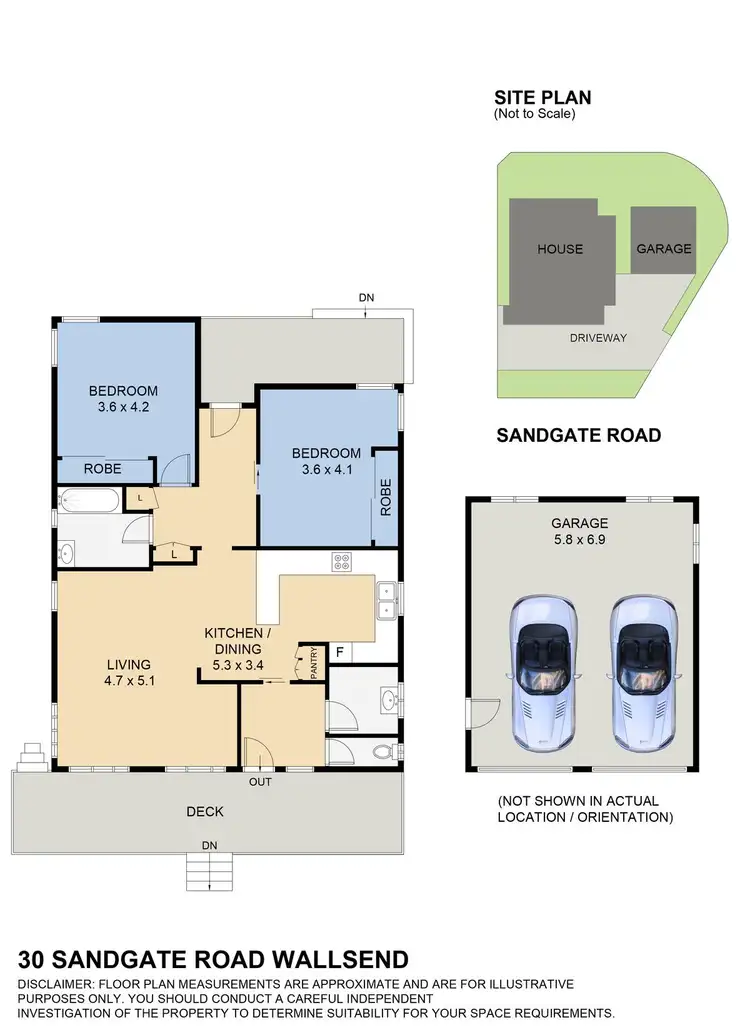 Floorplan of Homely house listing, 30 Sandgate Road, Wallsend NSW 2287