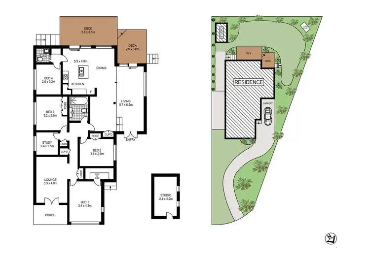 Floorplan of Homely house listing, 24 Dawson Street, Epping NSW 2121
